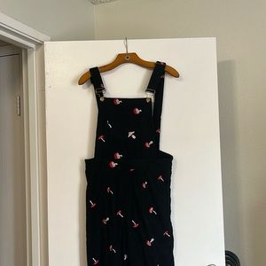 Cider Mushroom Corduroy Overalls